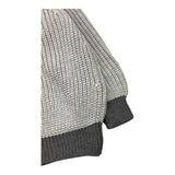 NUPKEET maglia girocollo tinta unita con profili in contrasto Grigio per Bambino 4DNK405 GRIGIO NUPKEET 