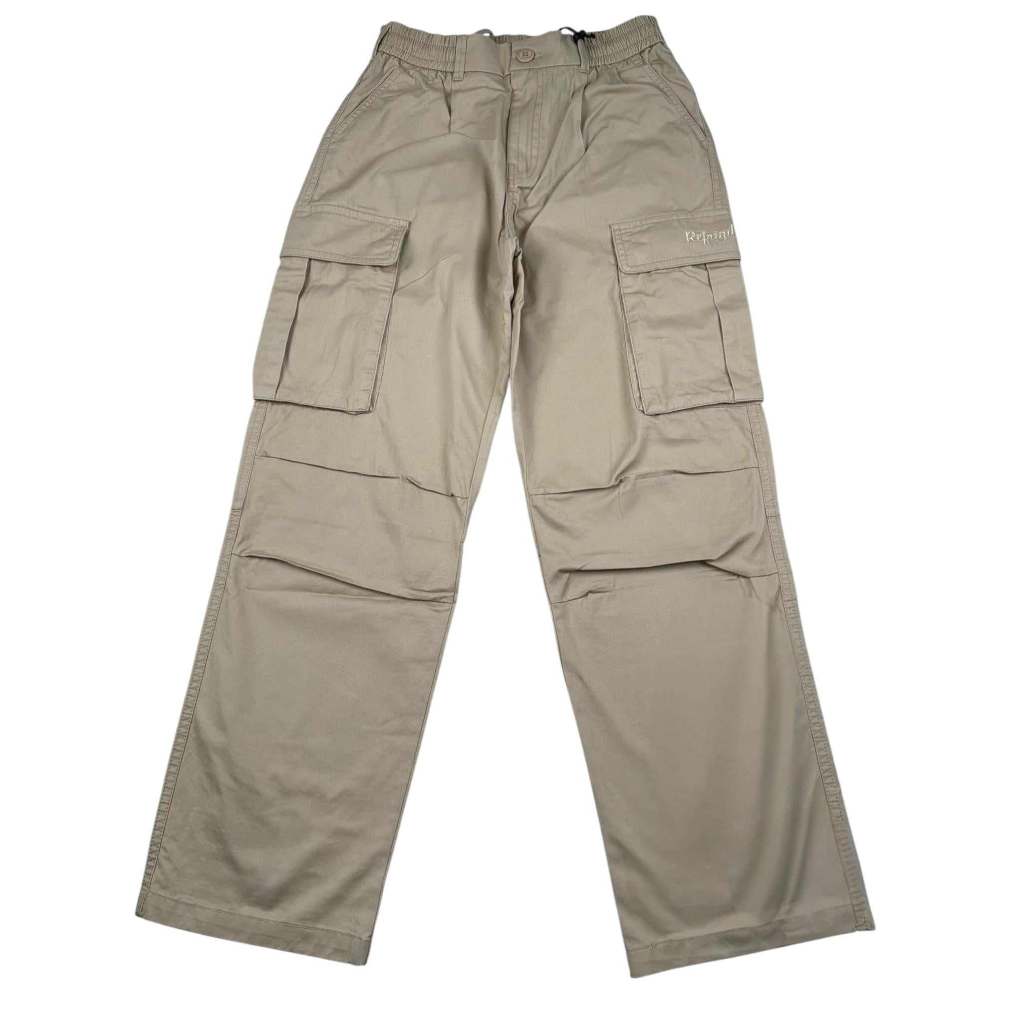 Refrigiwear Pantalone Tinta Unita con Elastico In Vita per Bambino 126PRMJS25X BEIGE REFRIGIWEAR 