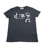 Iceberg T-Shirt Girocollo Tinta Unita con Stampa per Bambino TSICE5100J NERO ICEBERG 