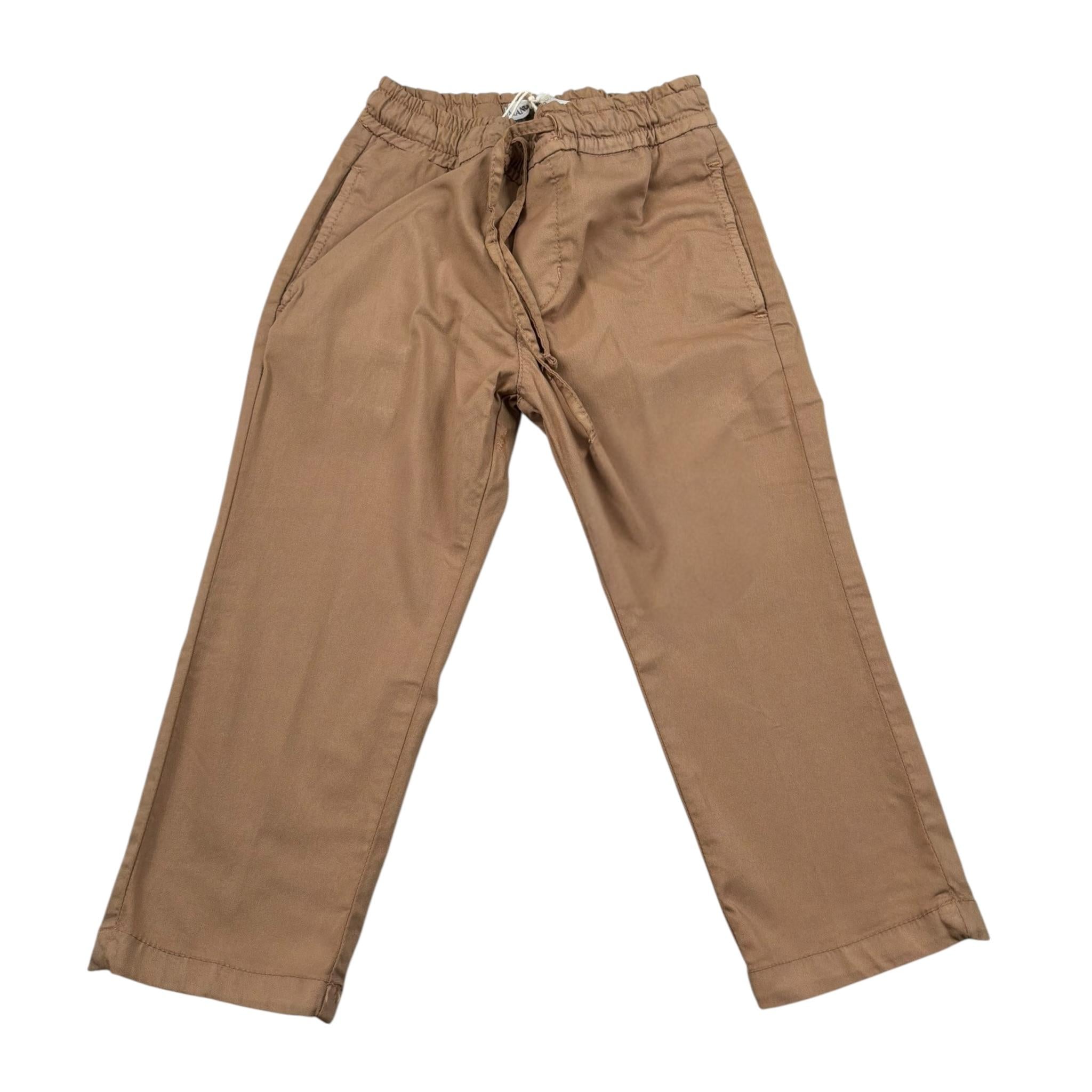 Manuel Ritz Pantalone tinta unita con Elastico In Vita Cammello per Neonato MR3004NX CAMMELLO MANUEL RITZ 