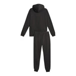 PUMA completo 2 pezzi felpa-pantalone tinta unita Nero per Bambino 683318 NERO PUMA 