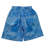 Machen Sie Bermuda Solid Color Bandana Muster Blau für Jungen