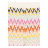 MISSONI pantalone modello a palazzo tinta unita con fantasia Bianco per Bambina MV6B10 BIANCO MISSONI 