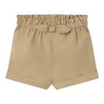 Mayoral Short tinta unita con Elastico Invita Beige per Neonata 1258XX BEIGE MAYORAL 