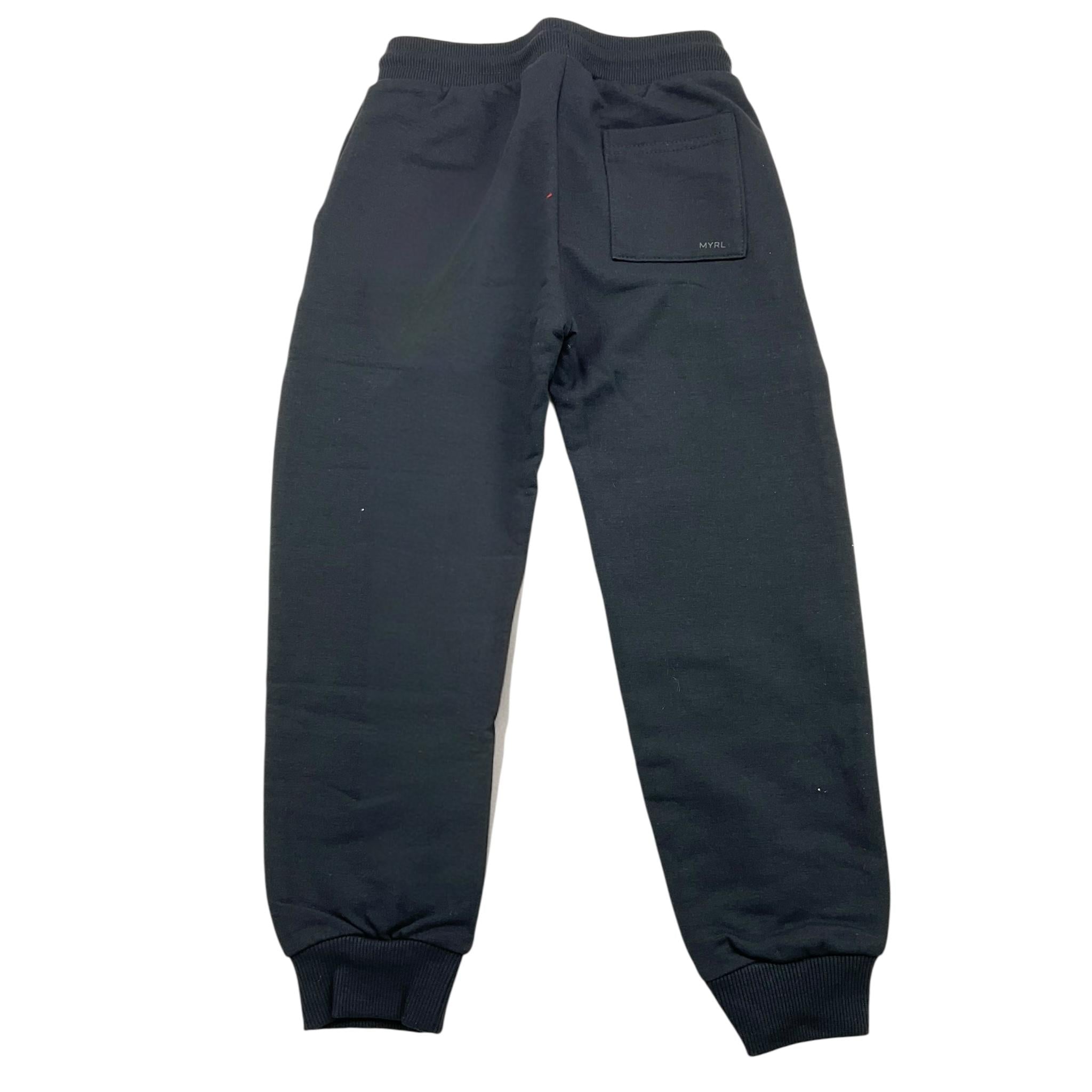 MAYORAL pantalone tuta tinta unita con elastico in vita Nero per Bambino 725X NERO MAYORAL 