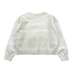 LU LU BY MISS GRANT maglia girocollo tinta unita Bianco per Bambina LL0743 BIANCO LU LU BY MISS GRANT 