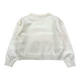 LU LU BY MISS GRANT maglia girocollo tinta unita Bianco per Bambina LL0743 BIANCO LU LU BY MISS GRANT 