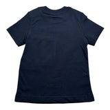 Dsquared2 T-Shirt Girocollo Tinta Unita con Stampa per Neonato DQ042R BLU DSQUARED2 