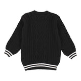 ELISABETTA FRANCHI abito manica lunga tinta unita cn logo Nero per Bambina EGAB183J NERO ELISABETTA FRANCHI 