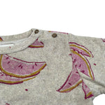 Play Up T-Shirt Modello Crop Tinta Unita per Neonata PA022AQ11351 BEIGE PLAY UP 