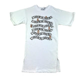 Moschino Abito Felpa Tinta Unita Girocollo con Stampa per Bambina HDV0HU BIANCO MOSCHINO 