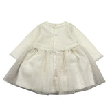 MAYORAL abito tinta unita con tulle Bianco per Neonata 280680 BIANCO MAYORAL 