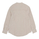 Fay Camicia Tinta Unita con Fantasia A Righe per Bambino FU5P00 BEIGE FAY 