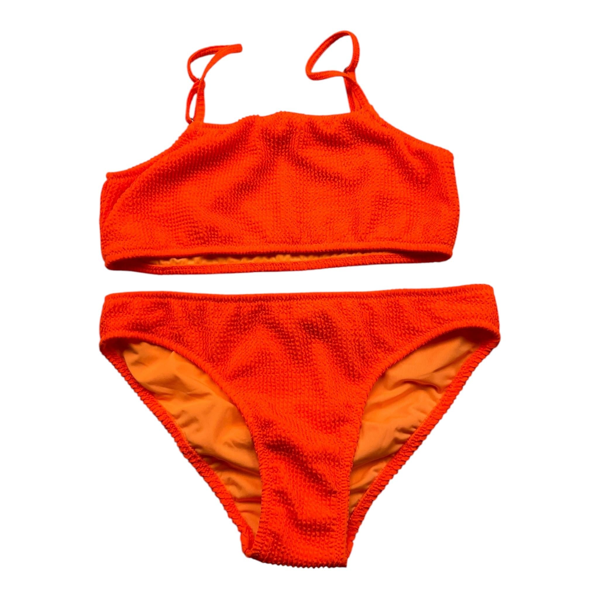 F**K Costume 2 Pezzi Fascia-Slip Tinta Unita per Bambina FJ240902FO ARANCIONE FLUO F**K 