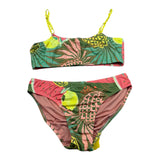 F**K Costume 2 Pezzi Fascia-Mutandina  per Bambina FJ25G1D05UFX21X VERDE F**K 