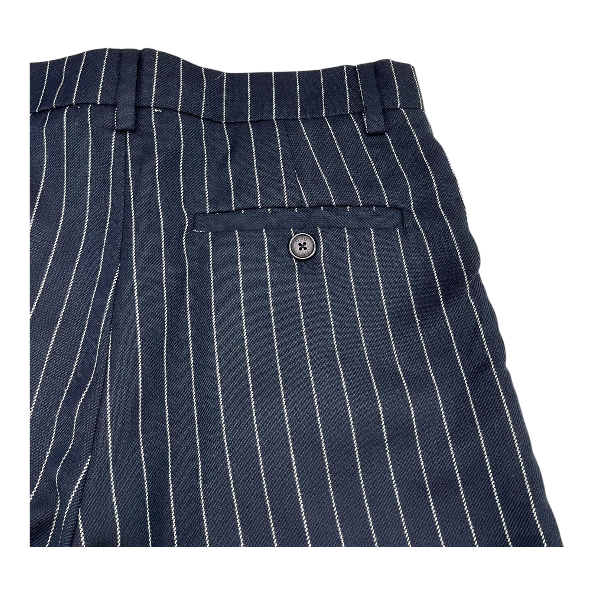 DOU DOU pantalone tinta unita con girovita regolabile Blu per Bambino DV6P00X BLU DOU DOU 