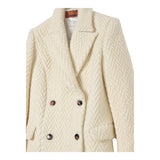 MISSONI cappotto tinta unita con bottoni Panna per Bambina MV2A40 PANNA MISSONI 