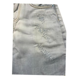 Yes London Verstellbare Taille Plain Denim Bermuda Shorts Blau Für Jungen
