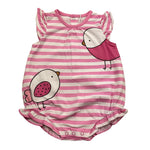 Mayoral Pagliaccetto Fantasia A Righe per Neonata PGLMM BIANCO/ROSA MAYORAL 