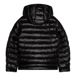 Blauer Giubbino Tinta Unita con Zip E Cappuccio per Bambino 24BLKC02365 NERO BLAUER 