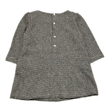 LALALU' abito manica lunga fantasia a righe Nero per Bambina VML08N NERO LALALU' 