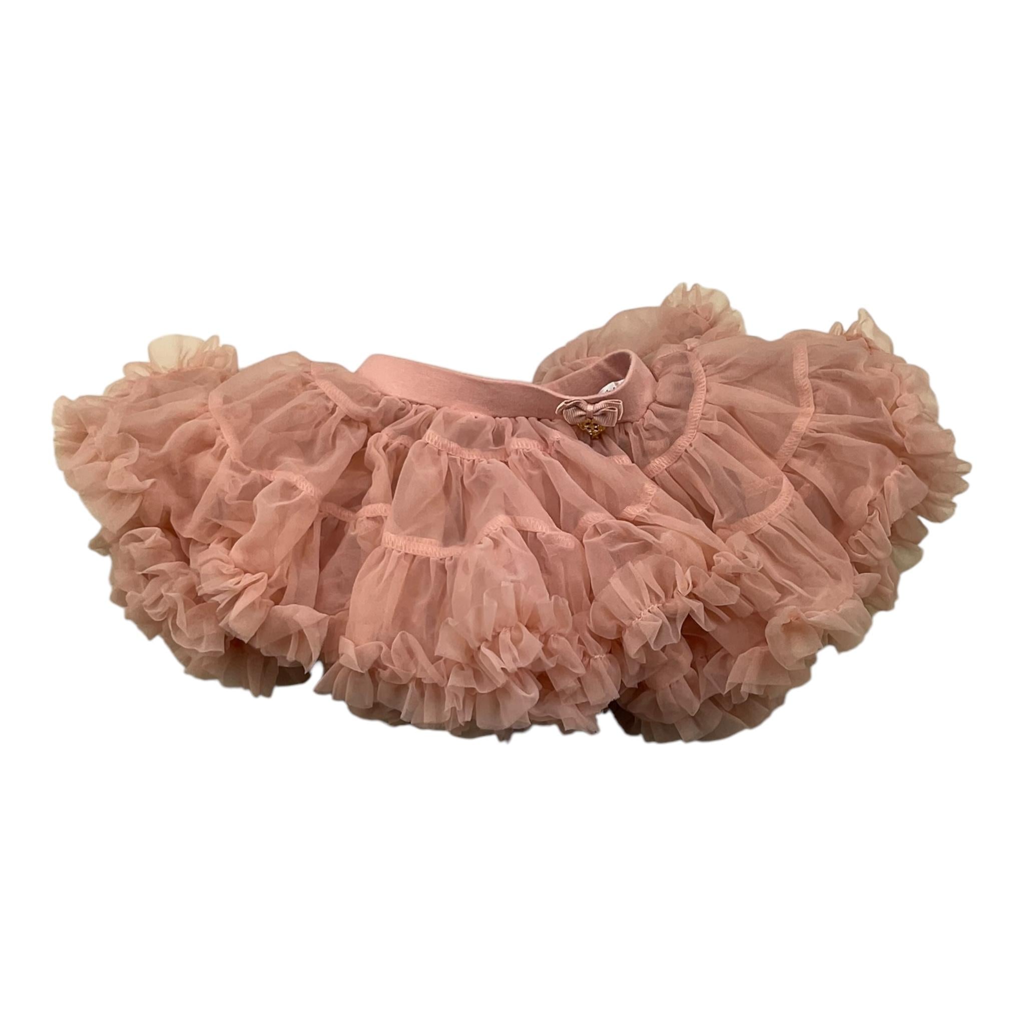 ANGEL'S FACE gonna tinta unita in tulle Rosa per Neonata AF218086 ROSA ANGEL'S FACE 