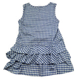 Monnalisa Canotta Fantasia Quadretti per Bambina 1136P8A2 BLU MONNALISA 