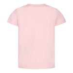 MOSCHINO t-shirt tinta unita con stampa Rosa per Bambina HVM04K ROSA MOSCHINO 