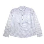 Trussardi Camicia Tinta Unita Manica Lunga con Fantasia per Bambino TBP24116CA BIANCO TRUSSARDI 