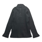 SARABANDA shirt tinta unita mezzo collo a costine Nero per Bambina 0A248 NERO SARABANDA 