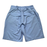 Never Too – Einfarbige Bermudashorts mit elastischem Bund in Puderblau für Jungen