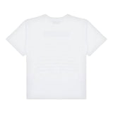 Moschino T-Shirt Girocollo Tinta Unita con Stampa per Bambino HQM050 BIANCO MOSCHINO 