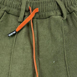NEVER TOO pantalone tinta unita cn elastico in vita Verde per Bambino NT2153NJ VERDE NEVER TOO 