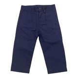 Cesare Paciotti Einfarbige Hose mit elastischer Taille Blau für Neugeborene