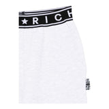 John Richmond Pantalone In Tuta Tinta Unita con Elastico Logato per Bambina RGP25110PA GRIGIO JOHN RICHMOND 