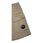 C.P. Company Bermuda tinta unita con Girovita Regolabile Beige per Bambino CMQ005X BEIGE C.P. COMPANY 