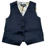Just Cavalli Gilet Tinta Unita per Bambino JBP26099GT BLU JUST CAVALLI 