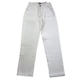 Cesare Paciotti Jeans Plain mit verstellbarer Taille Weiß für Jungen