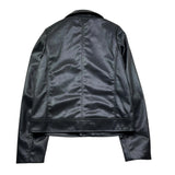 Daniele Alessandrini Chiodo In Ecopelle Tinta Unita per Bambino 1235O00276 NERO DANIELE ALESSANDRINI 