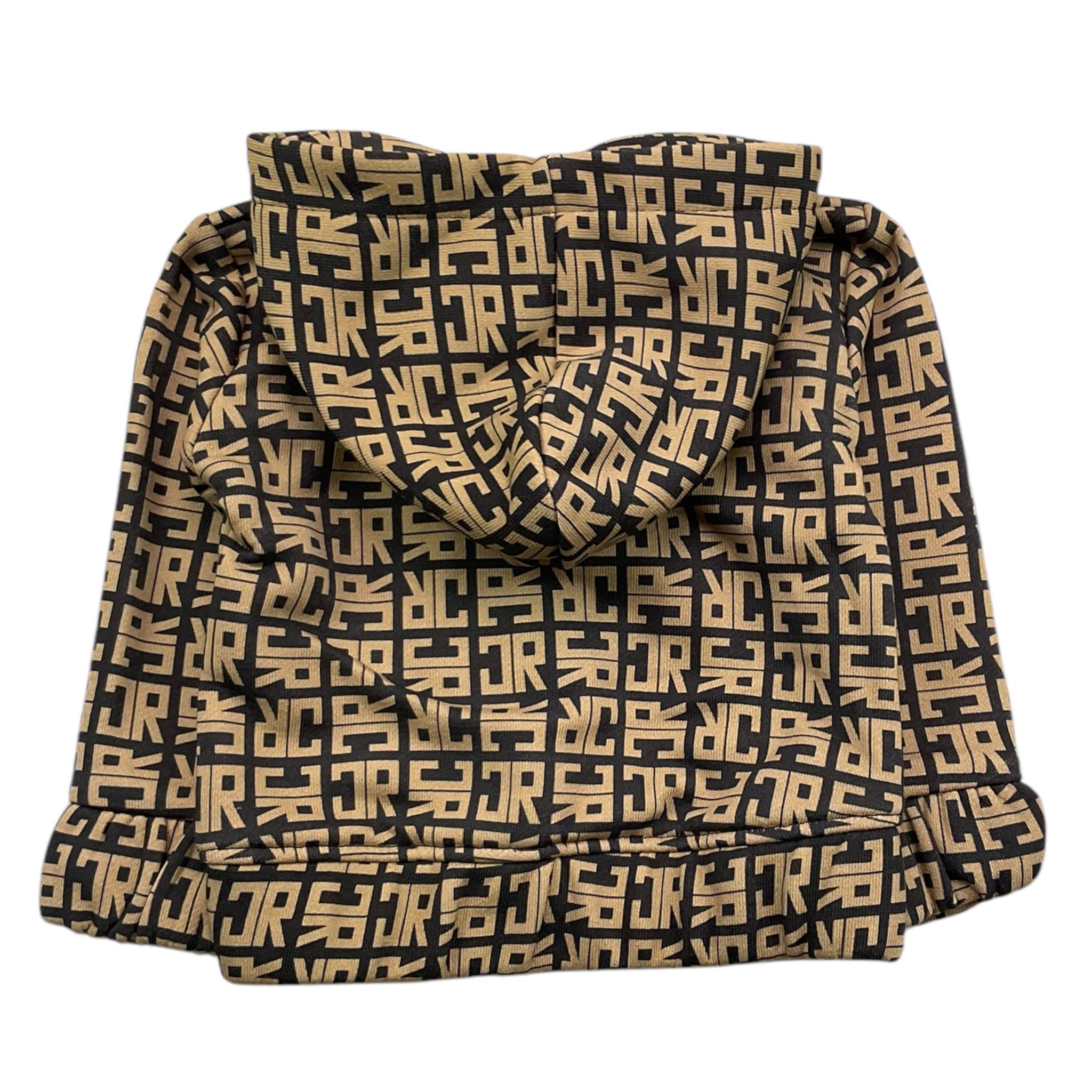 JOHN RICHMOND felpa con zip e cappuccio tinta unita con logo Beige per Neonato RIA25047FE BEIGE JOHN RICHMOND 