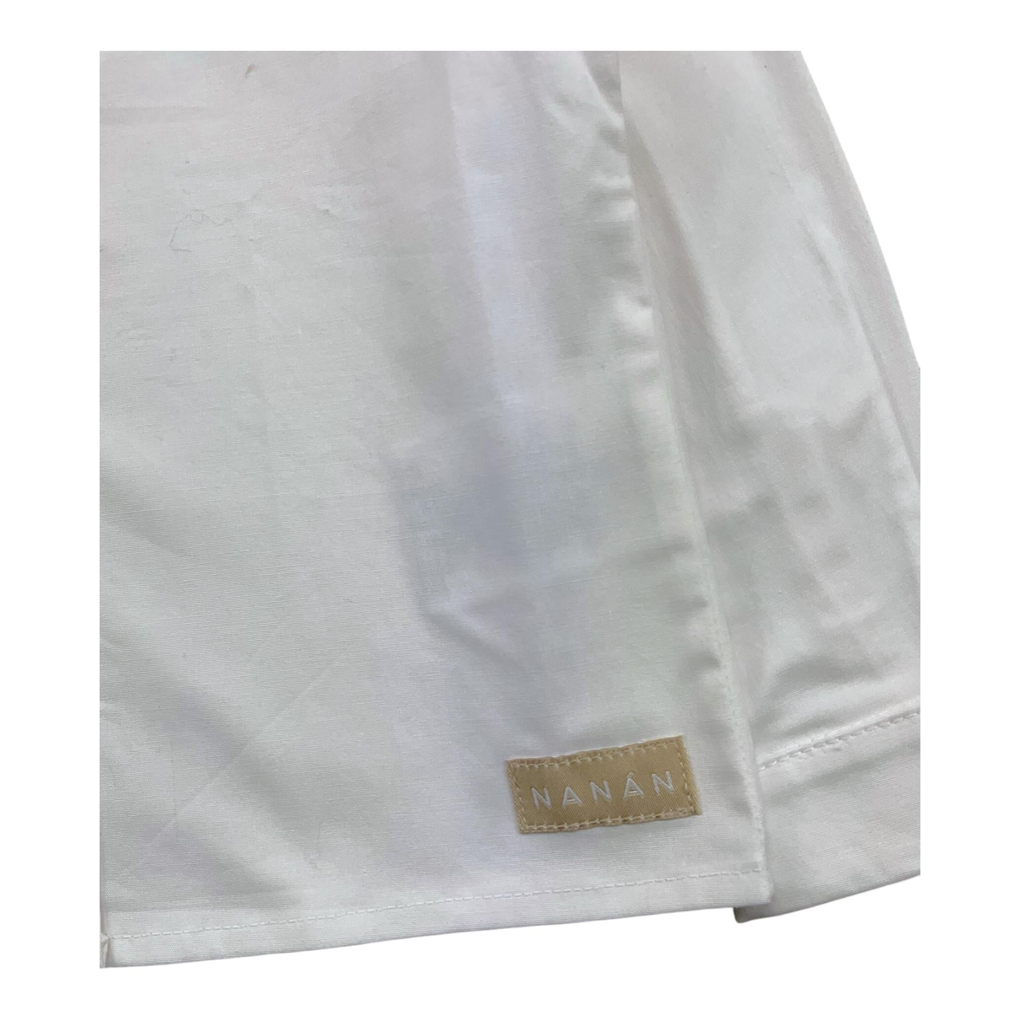 NANAN camicia tinta unita con bottoni Bianco per Neonato I24548BN BIANCO NANAN 