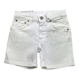 Dondup 5 Pocket Plain Denim Shorts Weiß für Mädchen