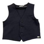 LE BEBE' gilet tinta unita Blu per Neonato LBB5232 BLU LE BEBE' 