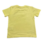 Cesare Paciotti T-Shirt Girocollo Tinta Unita con Logo per Bambino TSP4157BJ GIALLO CESARE PACIOTTI 