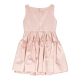 Elisabetta Franchi – Einfarbiges, rosa ärmelloses Kleid für Mädchen