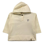 BAMBOOM+BABIES felpa chiusa con cappuccio tinta unita Panna per Neonato 708 PANNA BAMBOOM+BABIES 