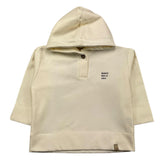 BAMBOOM+BABIES felpa chiusa con cappuccio tinta unita Panna per Neonato 708 PANNA BAMBOOM+BABIES 