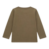 GUESS shirt girocollo tinta unita con stampa Verde per Neonato N4BI20I3Z14N VERDE GUESS 