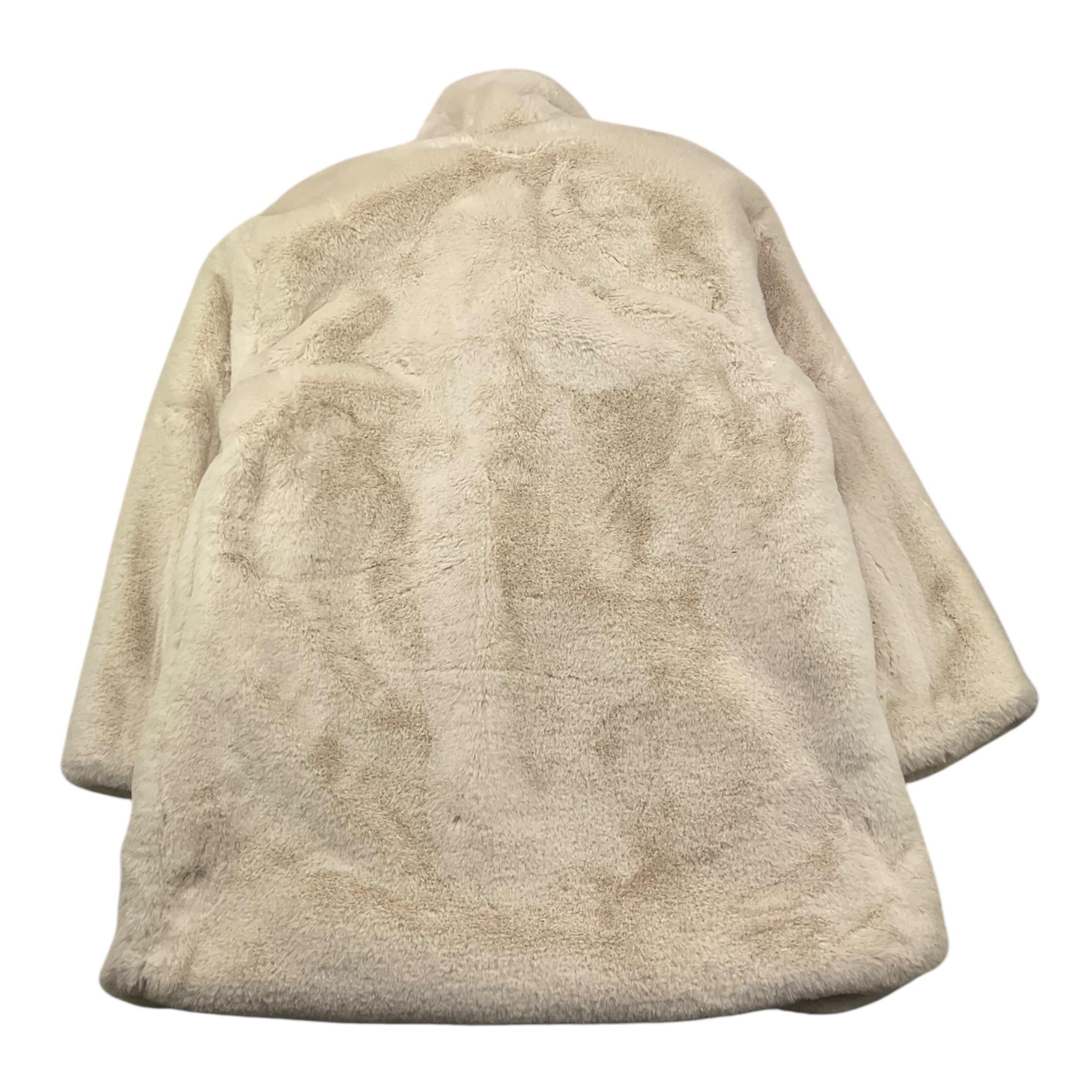 LU LU BY MISS GRANT pelliccia tinta unita modello cappotto Panna per Bambina LL2398 PANNA LU LU BY MISS GRANT 