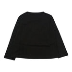 LIU JO shirt girocollo tinta unita con stampa Nero per Bambina KF4090X NERO LIU JO 